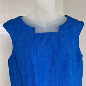 Tahari Arthur S. Levine Blue Size 6 Dress